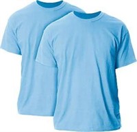 2-Pk Gildan Men's XL Ultra Cotton T-Shirt,