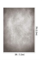 Kate 5 X 7ft Vintage Backdrops Abstract Grey
