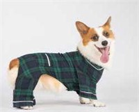 Bee & Willow Flannel Plaid Small Dog Pajamas,