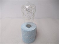 Merkury Terrazzo LED Mood Lamp in Blue