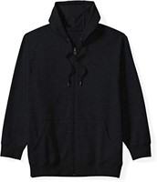 Essentials Men's XXL Full-Zip Hooded Fleece