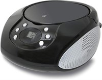 GPX Portable Top-Loading CD Boombox with AM/FM