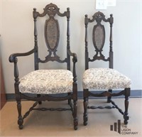 Antique King and Queen Chairs