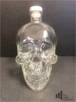 Skulled Shaped Glass Decanter