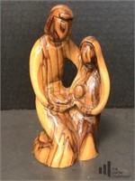 Hand Carved Olive Wood Bethlehem
