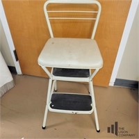 Mid Century Cosco Kitchen Chair/Step Stool