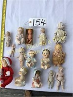 EARLY SMALL PORCELAIN DOLLS