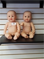 Baby boy mannequinns, no clothing
