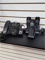 4 piece panasonic phone sets