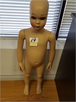 like new mannequinn 33" tall, no clothing