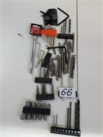assorted lot of small tools