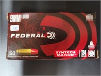 FEDERAL 9MM Luger Syntech Range 124 Grain