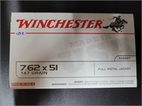 WINCHESTER 7.62x51 147 GR. Full Metal Jacket
