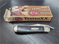 CASE Russlock Black 2 blade pocket knife w/ box