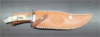 BW Custom 8" Blade w/ Leather Sheath Holster