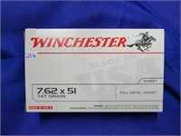 WINCHESTER 7.62X51 147 GR. Full Metal Jackets