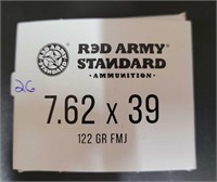 RED ARMY STANDARD 7.62x39 122 GR FMJ