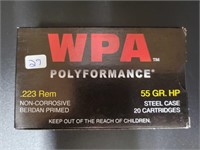 WPA Polyformance .223 Rem 55 GR. HP