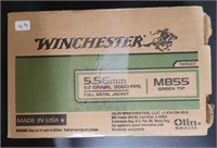 WINCHESTER 5.56MM 62 GR. 3060 FPS 200 Rds