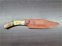 CHIPAWAY CUTLERY 8" blade w/ leather sheath
