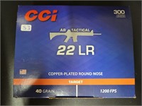 CCi AR Tactical 22LR 40 GR. Copper Plated
