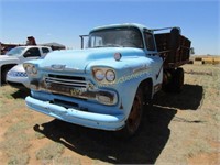 1958 Chevy Viking 60 Grain Truck, V8, Odometer