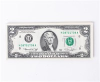 Coin 41 Crisp 1976 $2 Federal Reserve Notes