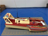Vintage Remco Thunder Hawk Watercraft
