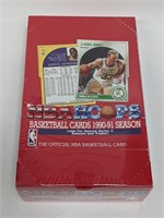 1990-91 NBA Hoops Series 2 Sealed Basketball Box