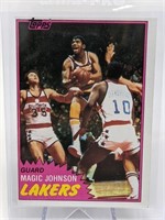 1981 Topps Magic Johnson #21