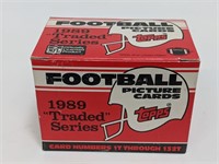 1989 "Traded" Series Topps Football Picture Card