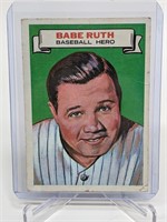 1967 Topps Who AM I? Babe Ruth Baseball Heroes #12
