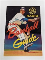 1958 GE Radio Baseball Guide Book