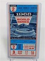 1968 World Series Busch Memorial Stadium Ticket