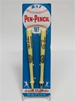 Louisville Slugger Pen Pencile Bat Set