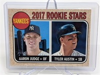 2017 Rookie Stars Aaron Judge/Tyler Austin #214
