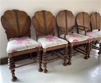 Set of 5 Early 20th Century High End Chair