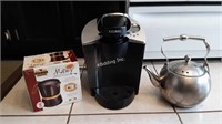 Keurig Coffee Maker, tea kettle and more
