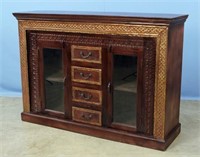 Nadeau Old World Carved Buffet w/ Gold Trim