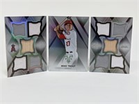 1/10 2015 Topps Triple Threads Mike Trout Relic