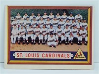 1957 Topps St Louis Cardinals Team Card