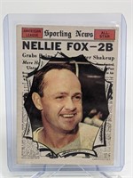 1961 Topps Nellie Fox - Sporting News #570