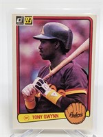 1983 Donruss Tony Gwynn Rookie Card # 598