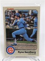 1983 Fleer Ryne Sandberg Rookie Card - 507