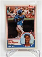 1983 Topps Darryl Strawberry Rookie Card # 108T