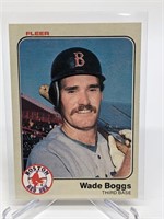 1983 Fleer Wade Boggs Rookie Card #179