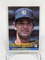 1984 Donruss Don Mattingly Rookie Card # 248