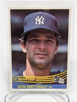 1984 Donruss Don Mattingly Rookie Card # 248