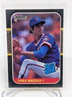 1987 Donruss Greg Maddux Rookie Card # 36