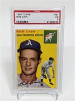 1954 Topps Bob Cain #61 PSA 5